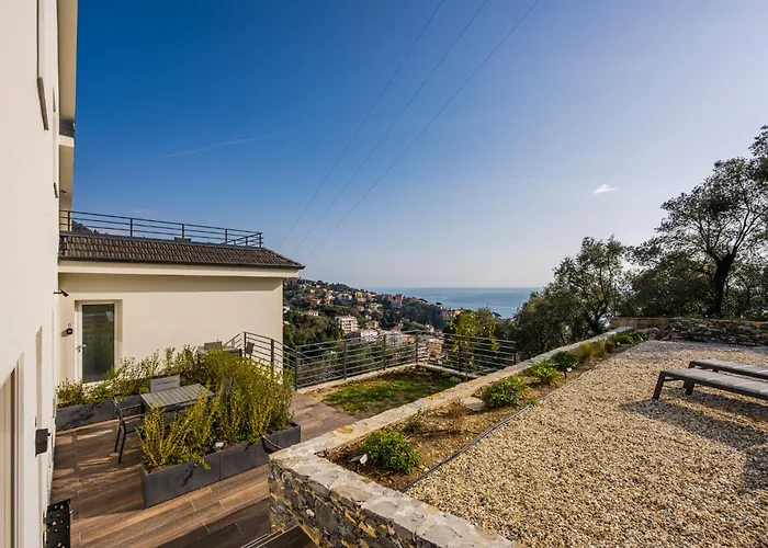 - 2 Vista Mare E Piscina Апартаменты Рапалло